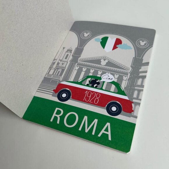 Disney Italy Rome Postcard Set Mickey and Minnie - Picture 6 of 9